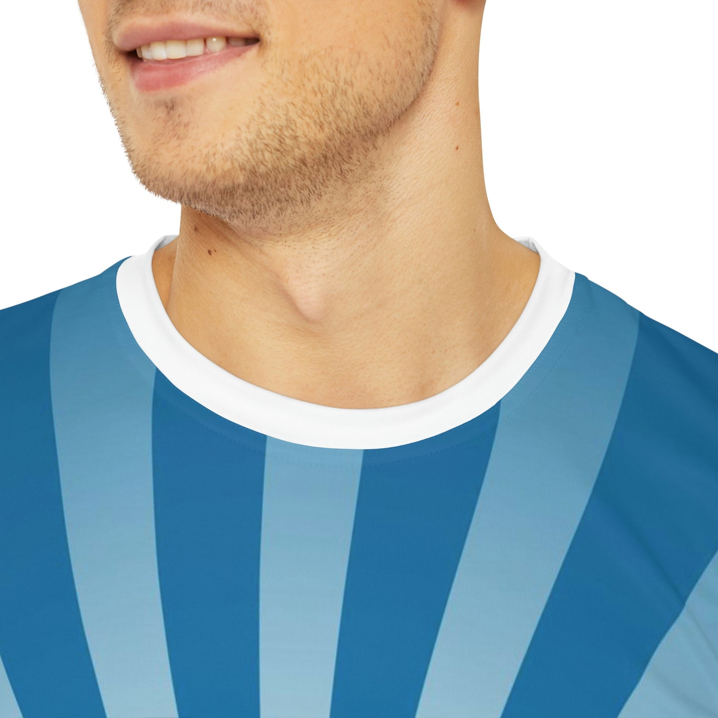 Geotrott Nfl Detroit Lions Men'S Polyester All Over Print Tee T-Shirt