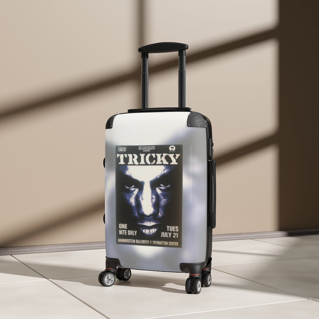 Getrott Hammerstein Ballroom NYC Party Flyer Tricky Performance Metropolitan Entertainment Group Cabin Suitcase Extended Storage Adjustable Telescopic Handle Double wheeled Polycarbonate Hard-shell Built-in Lock-Bags-Geotrott