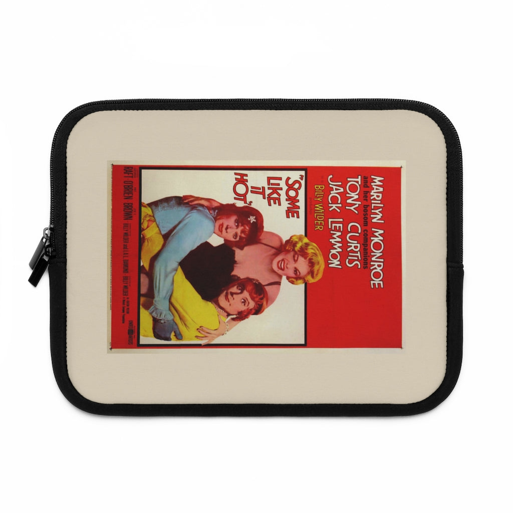 Geotrott Some Like It Hot Movie Poster Laptop Sleeve