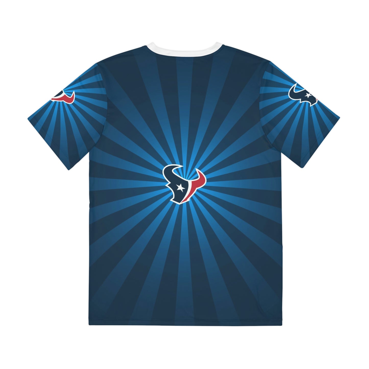 Geotrott Nfl Houston Texans Men'S Polyester All Over Print Tee T-Shirt