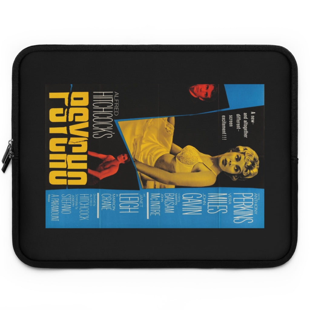 Geotrott Psycho Movie Poster Red Laptop Sleeve