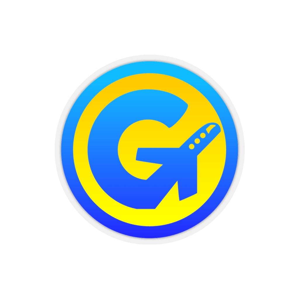 Getrott Logo Kiss-Cut Stickers-Paper products-Geotrott