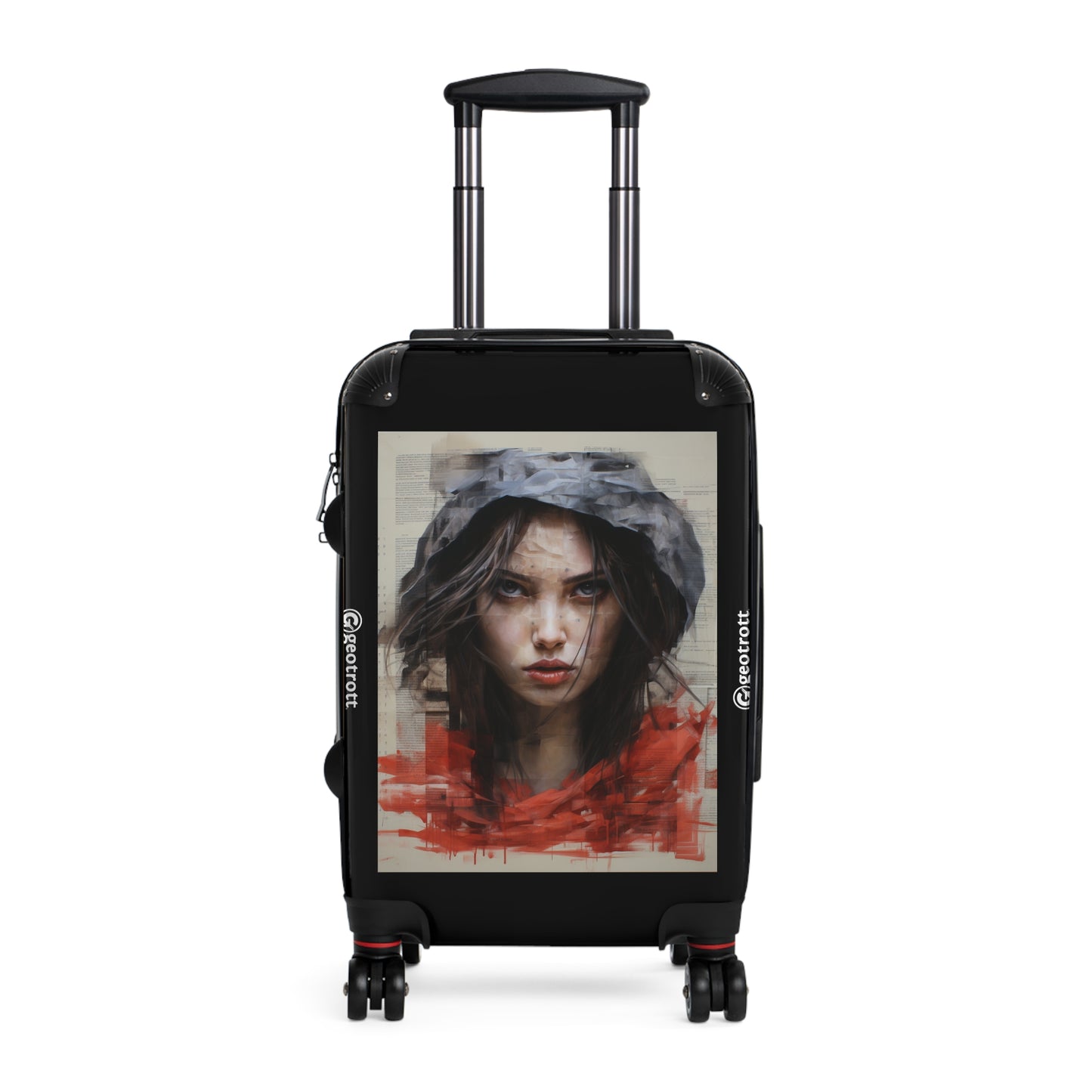 THE t shirt design kou binge painted portrait in red on 008fb227 e59f 4f7c b82e 848eca6afb0f 1