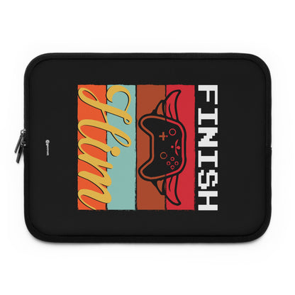 Finish Him 2 Gamer Gaming Lightweight Smooth Neoprene Laptop Sleeve