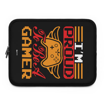 I'm Proud to be a Gamer Gamer Gaming Lightweight Smooth Neoprene Laptop Sleeve