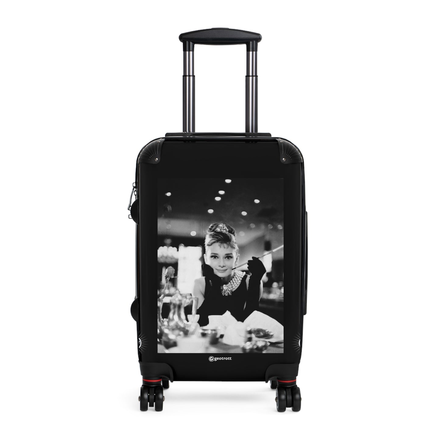 Aubrey Hepburn in Breakfast at Tiffanys 20TH CENTURY Photos Luggage Bag Rolling Suitcase Spinner