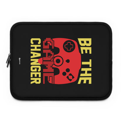 Be the Game Changer Gamer Gaming Lightweight Smooth Neoprene Laptop Sleeve