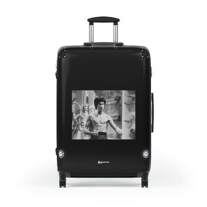 Bruce Lee fighting Huntress Enter The Dragon 20TH CENTURY Photos Luggage Bag Rolling Suitcase Spinner