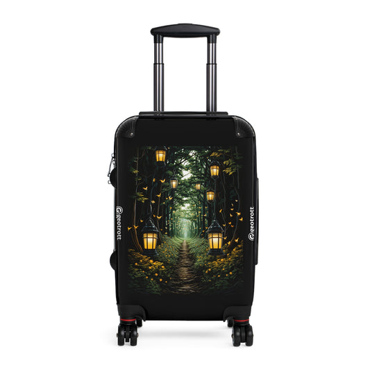 THE An enchanting forest path lit with lanterns hanging a820e959 80f8 498e bf46 02d25f59d9da 0