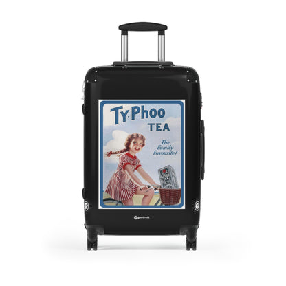 Ty-phoo Tea 2 Advertising Vintage Posters Retro Ad Luggage Bag Rolling Suitcase Spinner