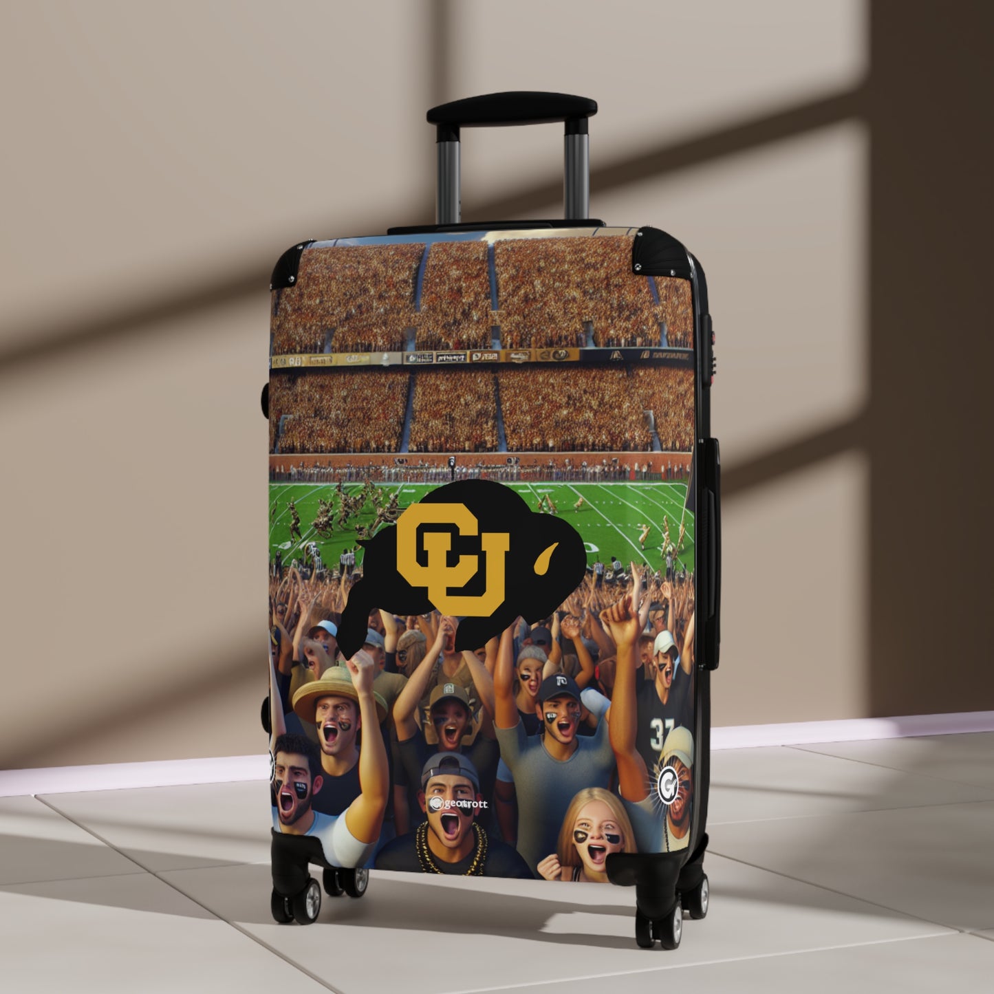 The Missouri Tigers Football College Team Luggage Bag Rolling Suitcase Travel Accessories