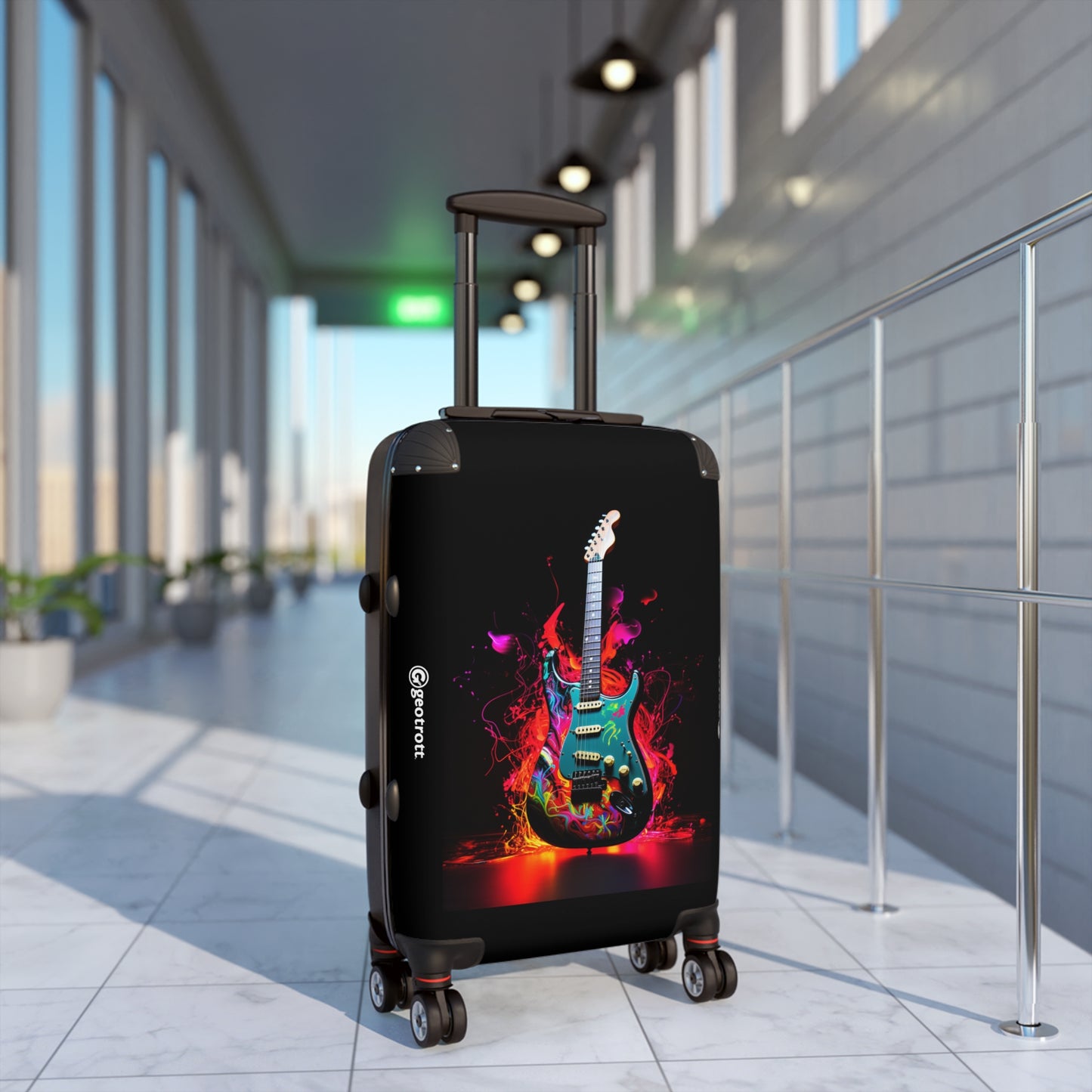 THE An electric guitar with the strings transforming in 6cf44baf 2eff 452e 9263 6a9e106d7799 3