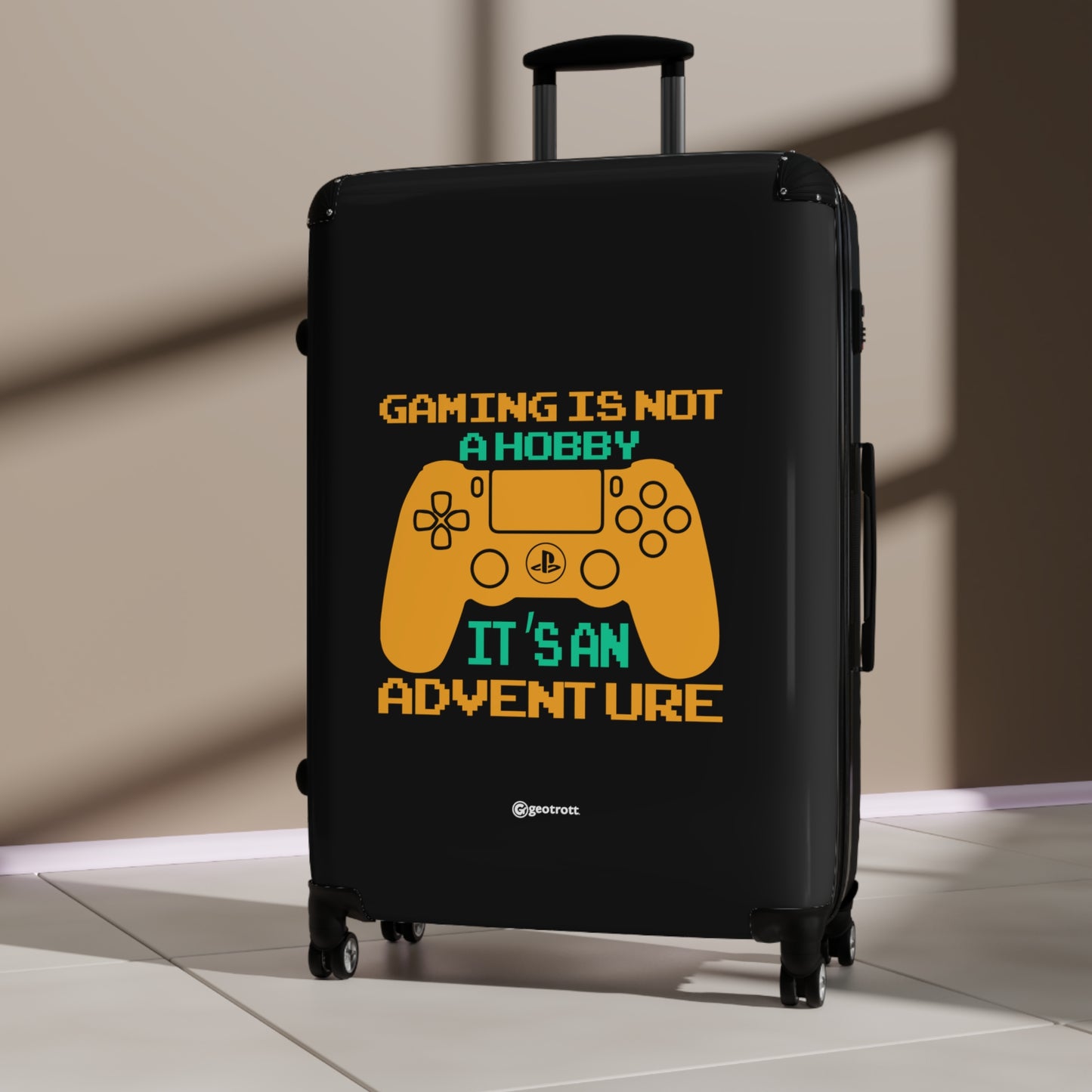 Gaming is not a Hobby it's an Adventure Gamer Gaming Suitcase