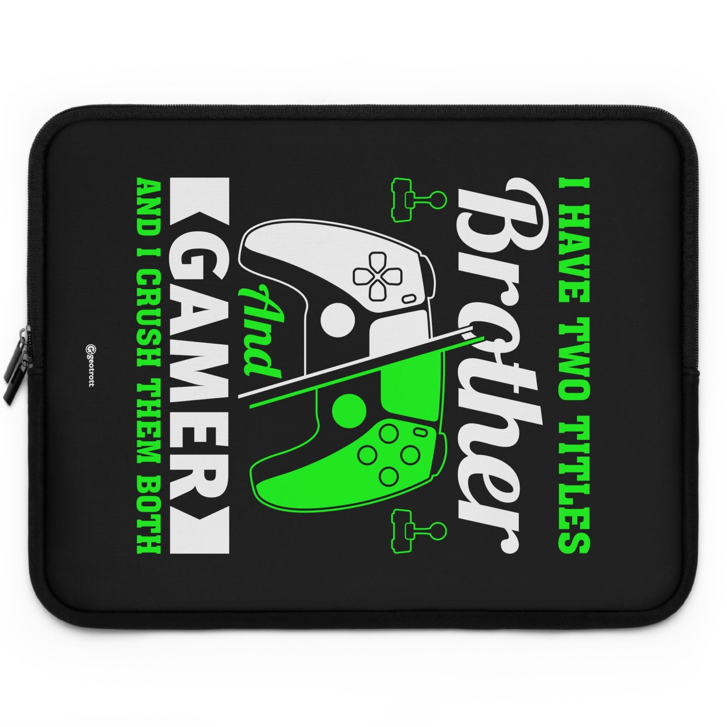 Gamer Gaming Lightweight Smooth Neoprene Laptop Sleeve