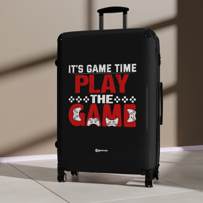 Its Game Time Play the Game Gamer Gaming Suitcase-Bags-Geotrott