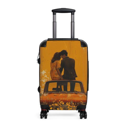 Golden Rendezvous: Vintage Romance, Retro Car Summer