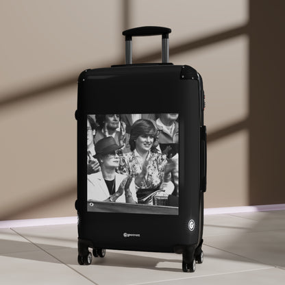 Princess Grace and Lady Diana Spencer Applauding 20TH CENTURY Photos Luggage Bag Rolling Suitcase Spinner