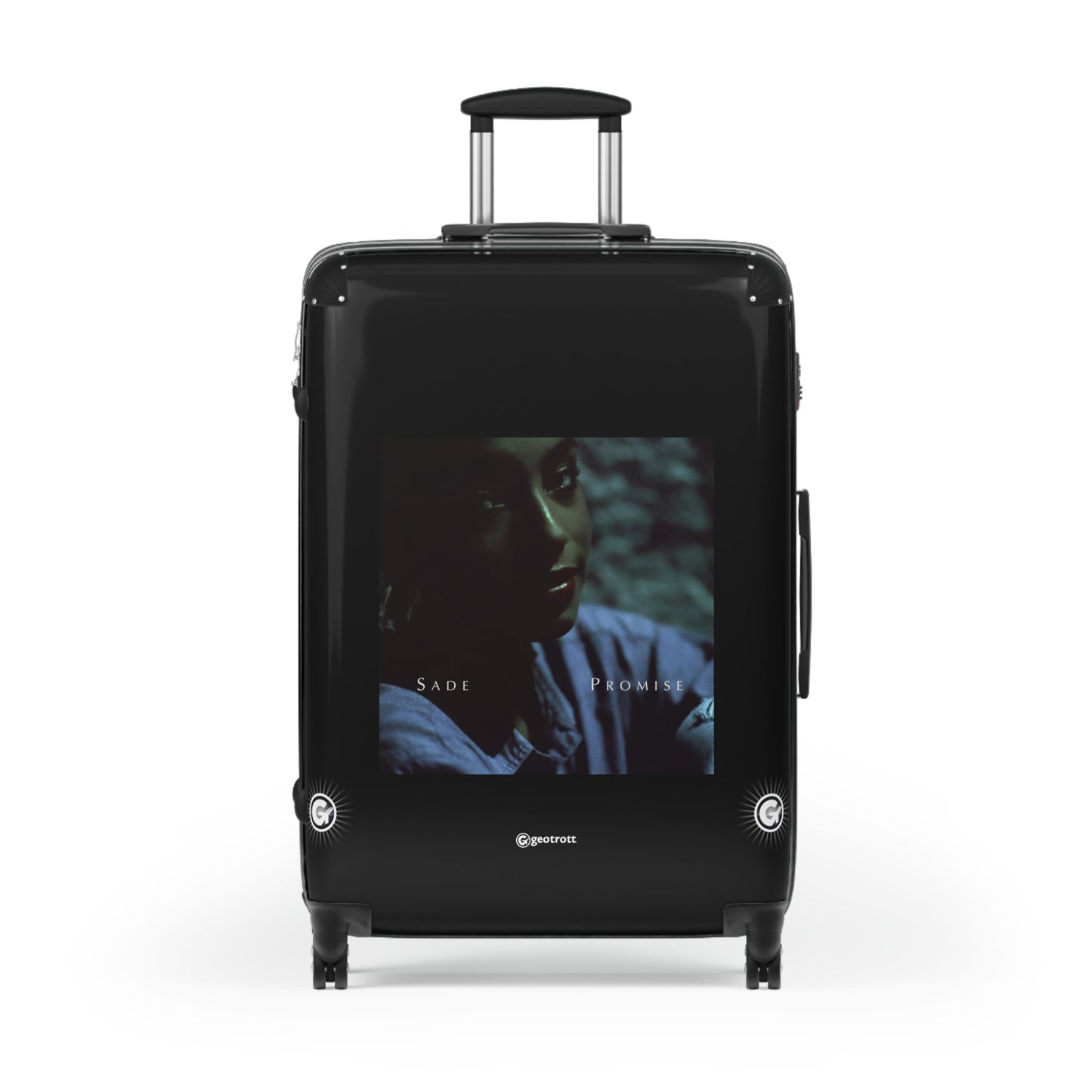 Sade Diamond Life Promise Eighties Music Album Luggage Bag Rolling Suitcase Spinner