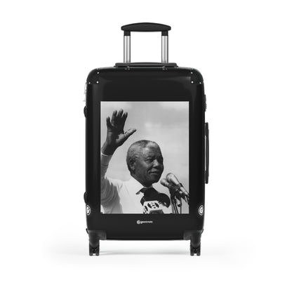 Nelson Mandela The Civil Rights Movement 20TH CENTURY Photos Luggage Bag Rolling Suitcase Spinner