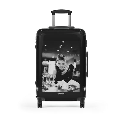 Aubrey Hepburn in Breakfast at Tiffanys 20TH CENTURY Photos Luggage Bag Rolling Suitcase Spinner