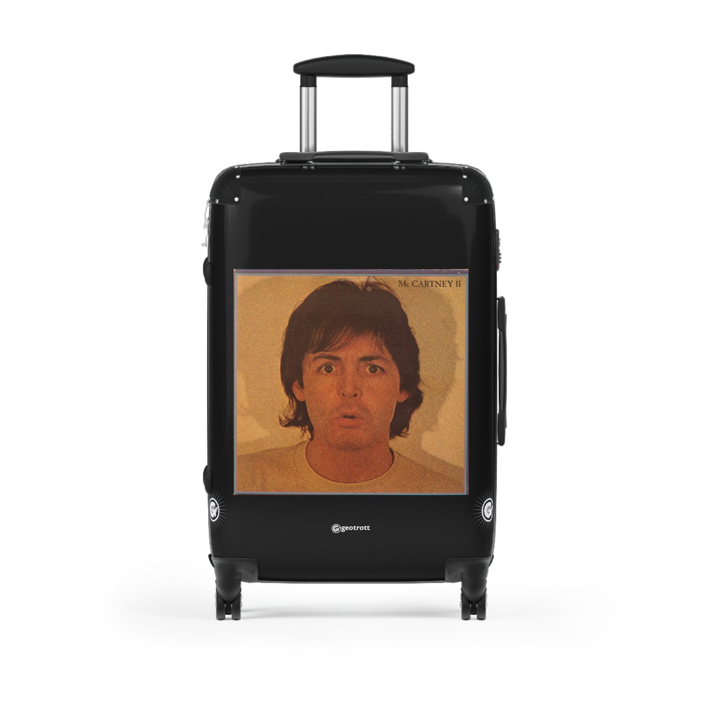 Paul Mc Cartney McCartney 2 1980 Luggage Bag Rolling Suitcase Travel Accessories