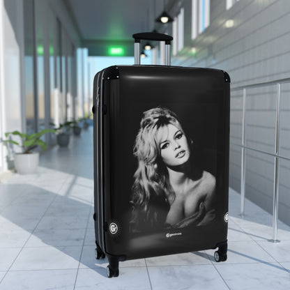 Brigitte Anne-Marie Bardot French former actress Singer Model Sexual Revolution 20TH CENTURY Photos Luggage Bag Rolling Suitcase Spinner