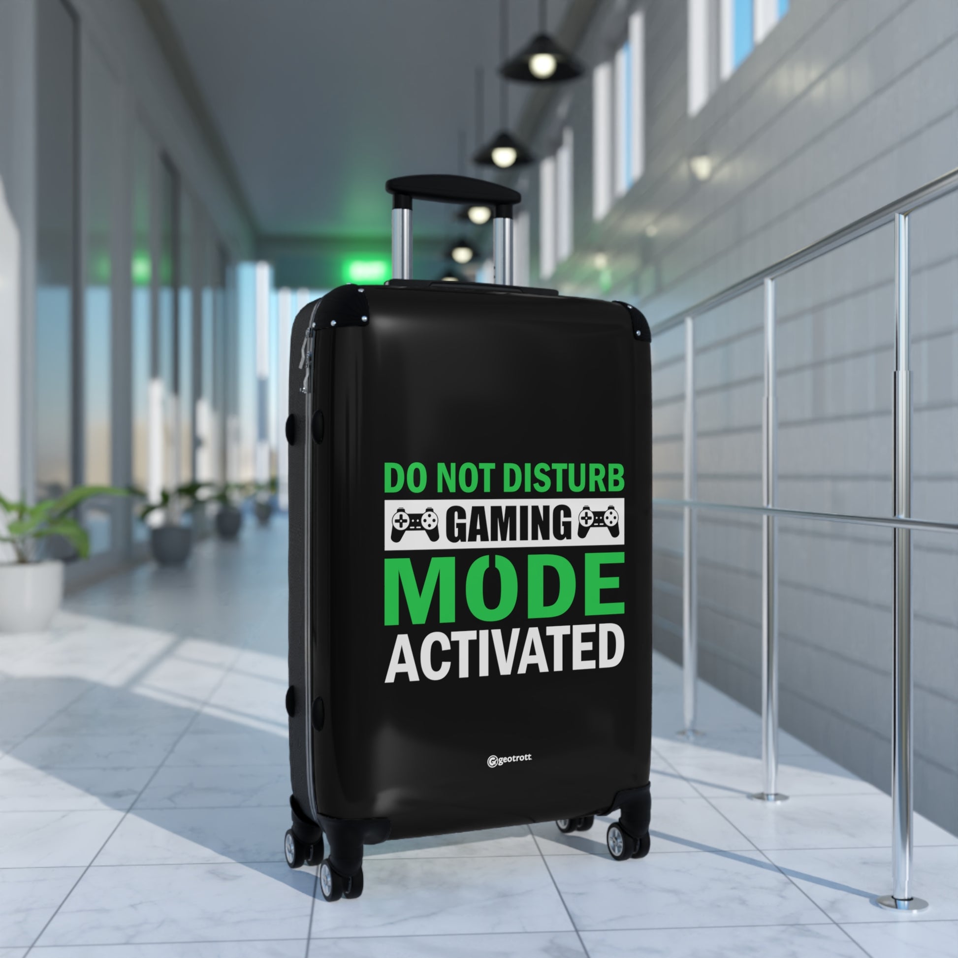 Do not Disturb Gaming Mode Activated Gamer Gaming Suitcase-Bags-Geotrott