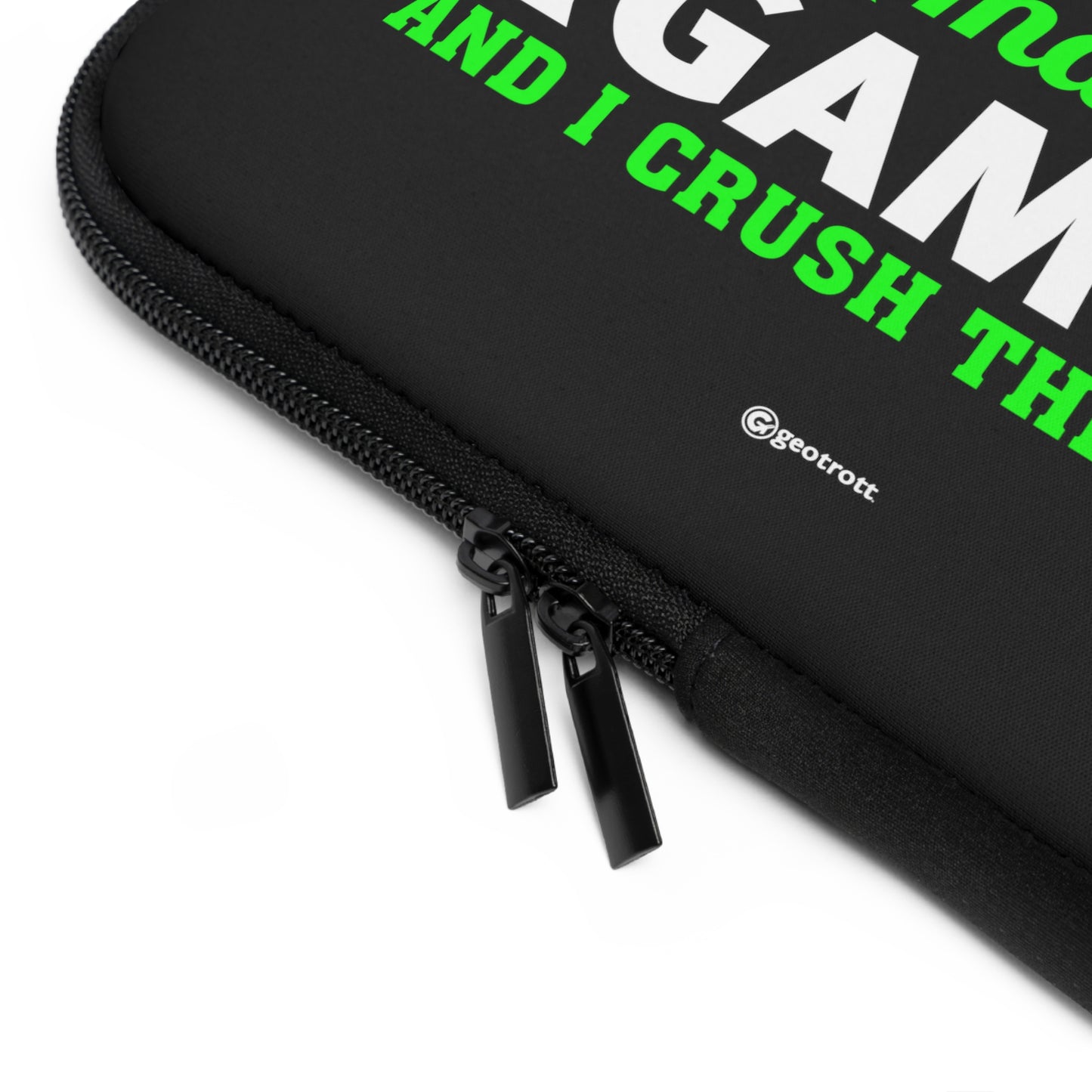 Gamer Gaming Lightweight Smooth Neoprene Laptop Sleeve