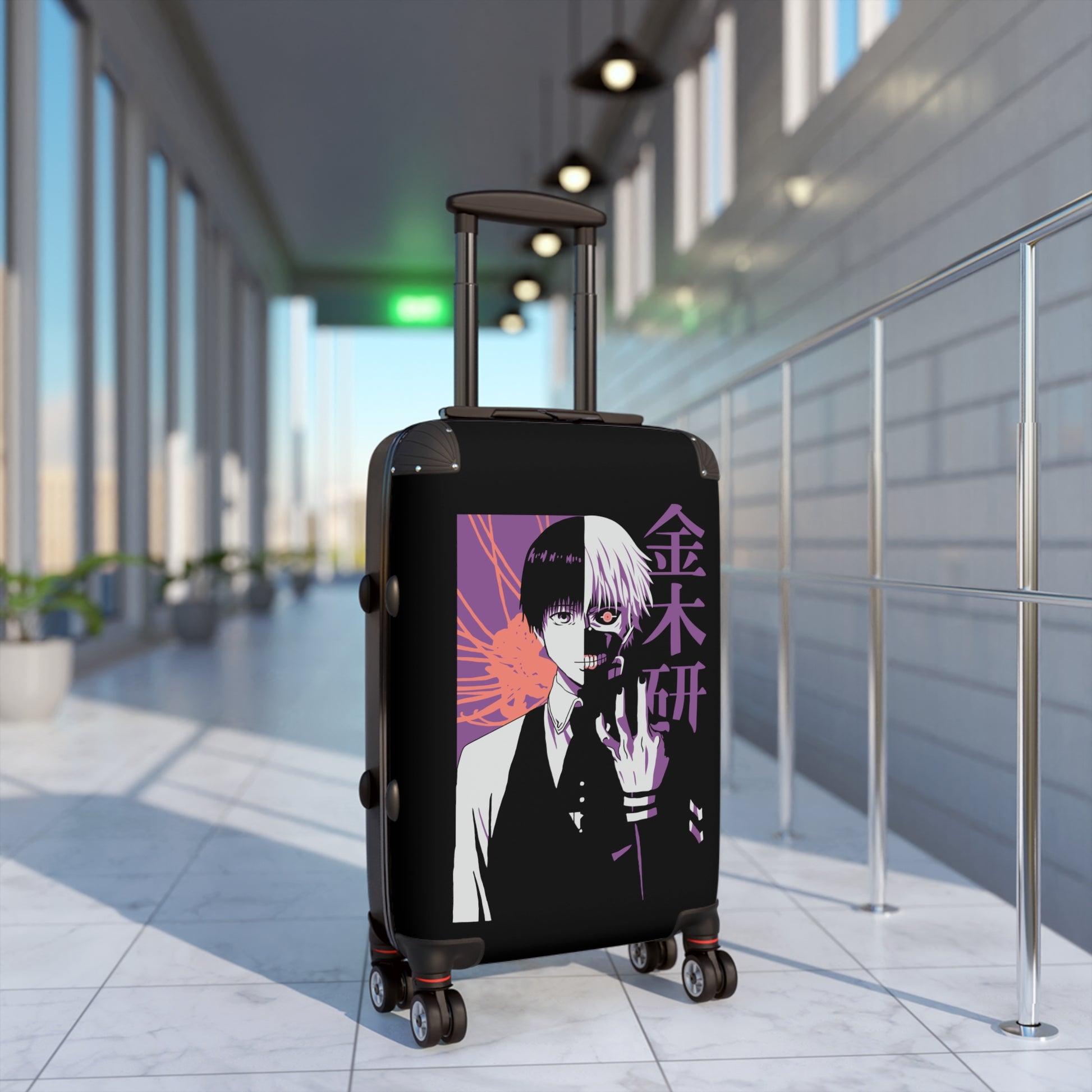Duality Unveiled SplitPersonality Anime Character Dark And Light Contrast Artwork