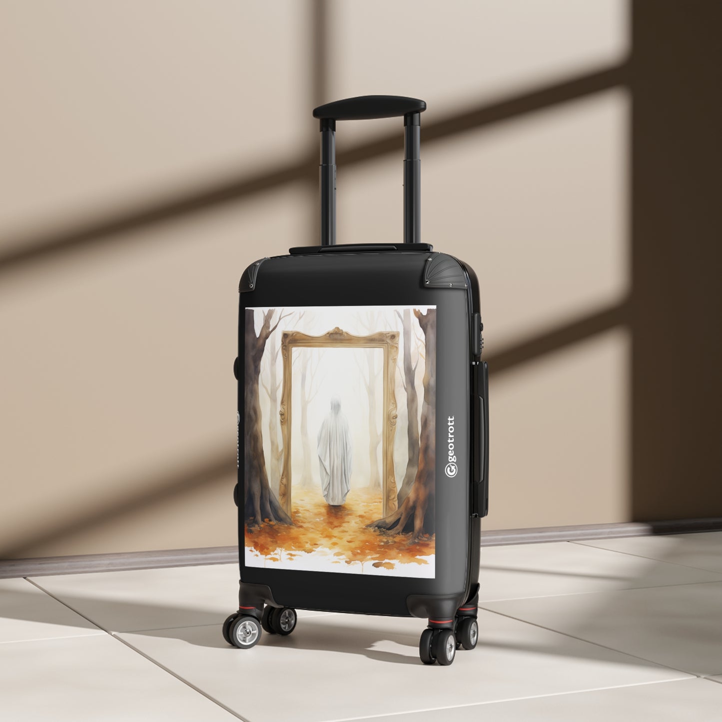 THE Watercolor illustration of a ghostly figure peeking 49dc3e1d 83b5 4318 a73a 744f62aade5c 0