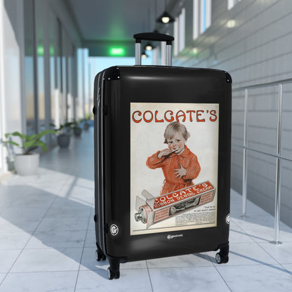 Chocolate's Ribbon Dental Cream Vintage Posters Retro Ad Luggage Bag Rolling Suitcase Spinner