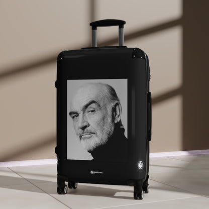 Sir Thomas Sean Connery Scottish Actor James Bond 20TH CENTURY Photos Luggage Bag Rolling Suitcase Spinner