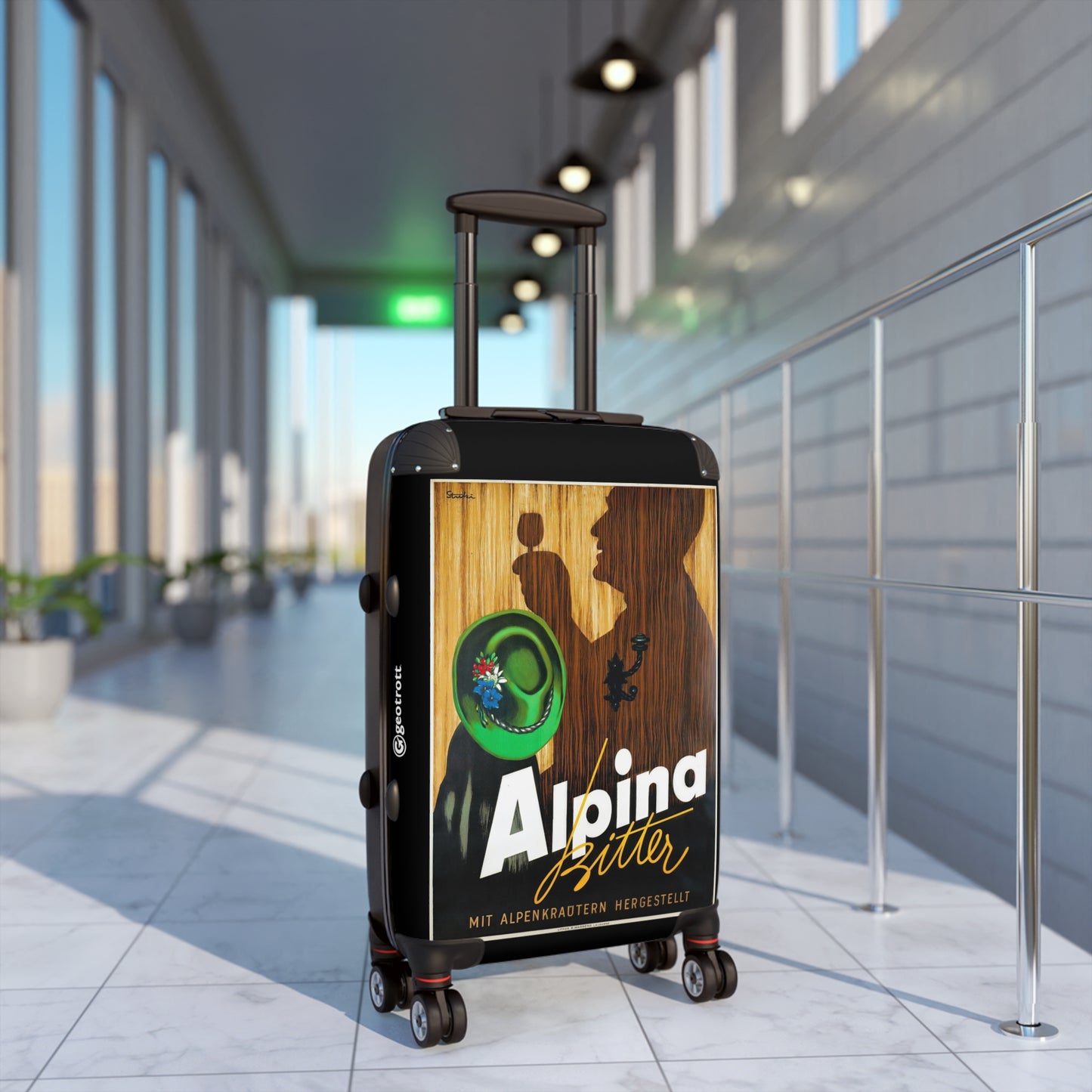 STUKI. Alpina Bitter mit alpendrautern Hergestellt artofuniverse0