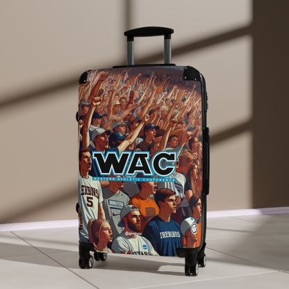 Western Athletic Conference NCAA Division I Luggage Bag Rolling Suitcase Spinner