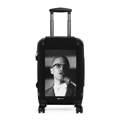 Malcolm X African American revolutionary 20TH CENTURY Photos Luggage Bag Rolling Suitcase Spinner