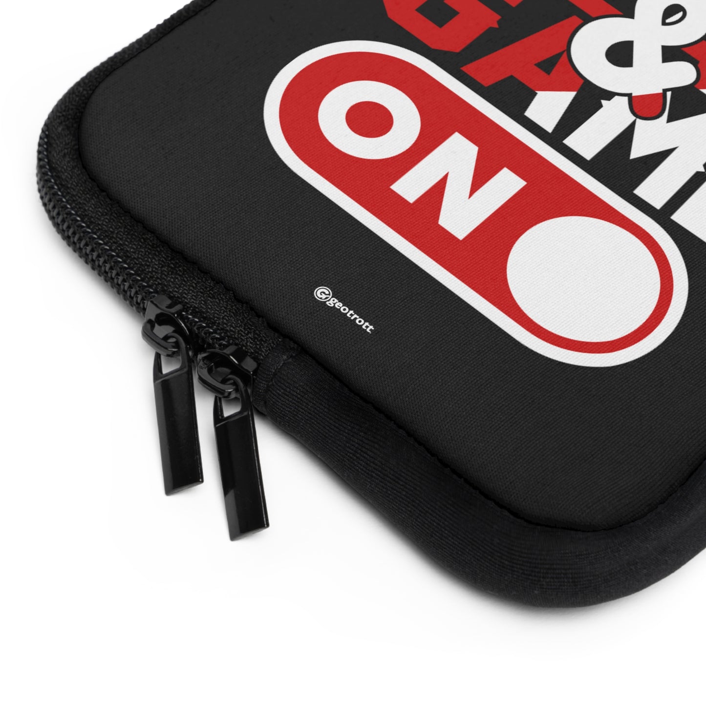 Funda para portátil ligera y suave de neopreno con el logo de Keep Calm Game ON Gamer Gaming