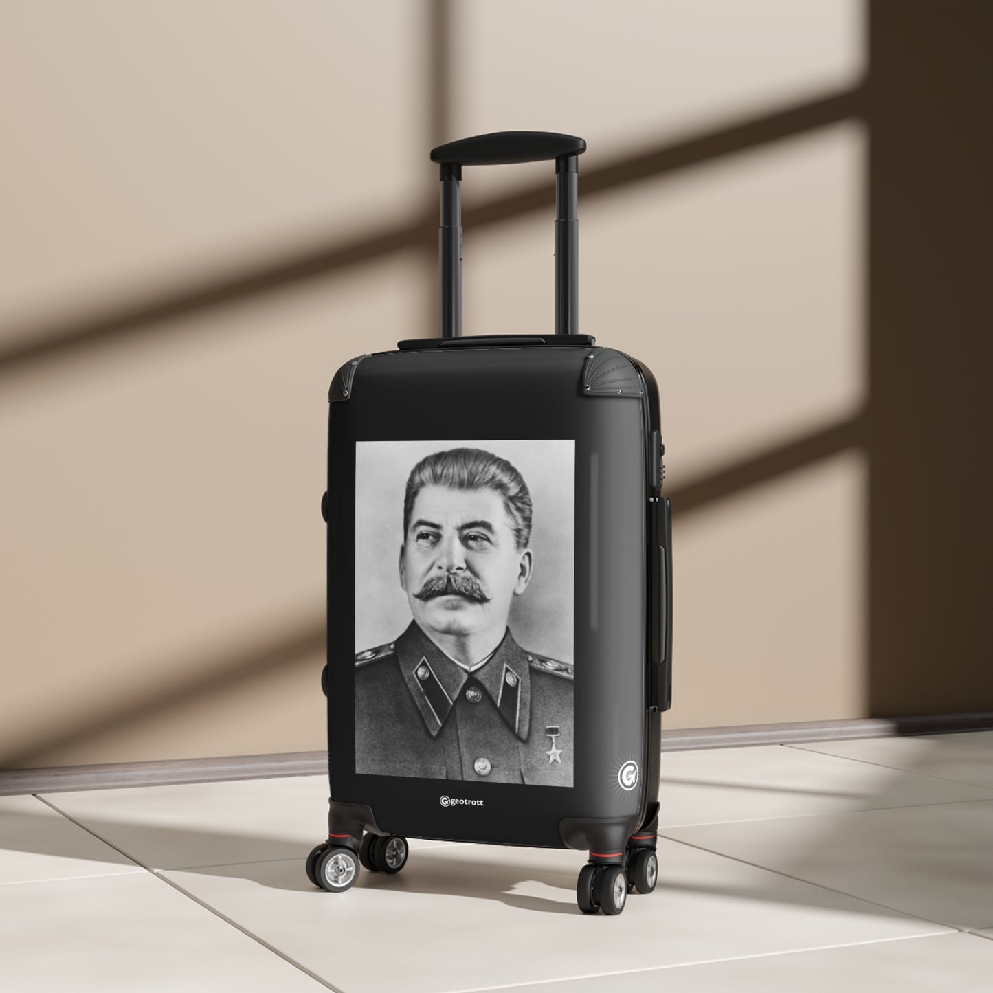 Joseph Vissarionovich Stalin Dictator 20TH CENTURY Photos Luggage Bag Rolling Suitcase Spinner