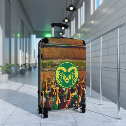 Colorado State Rams COLLEGE Team Luggage Bag Rolling Suitcase Travel Accessories