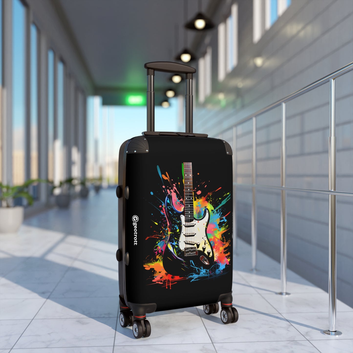 THE An electric guitar with the strings transforming in 6cf44baf 2eff 452e 9263 6a9e106d7799 0
