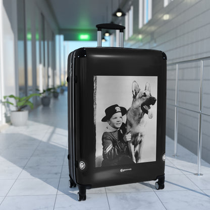 Adventures of Rin Tin Tin TV series 1954-1959 20TH CENTURY Photos Luggage Bag Rolling Suitcase Spinner