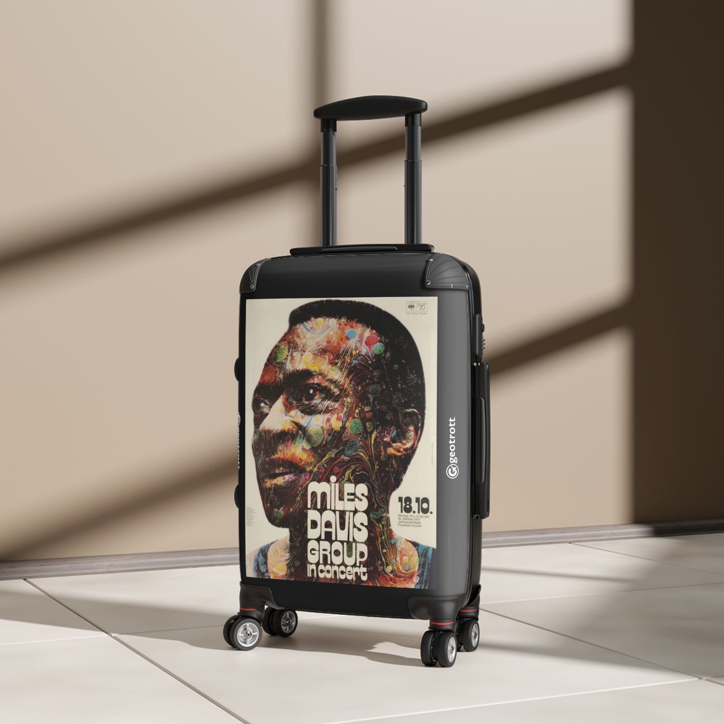 Miles Davis Group En Concert Vintage Poster