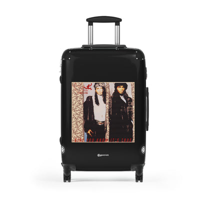 Milli Vanilli Girl you know its True Eighties Music Album Luggage Bag Rolling Suitcase Spinner