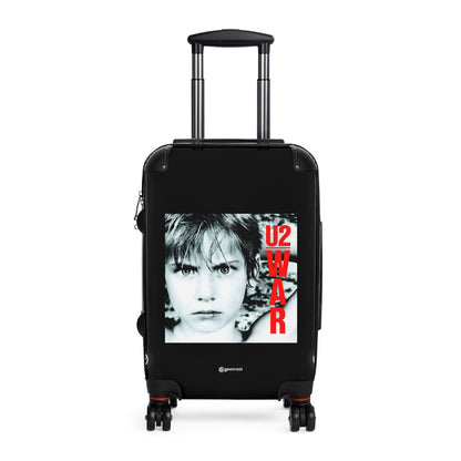 U2 War Eighties Music Album Luggage Bag Rolling Suitcase Spinner