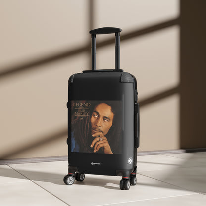 BobMarley Legend Eighties Music Album Luggage Bag Rolling Suitcase Spinner