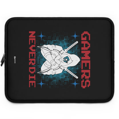 Funda para portátil de neopreno suave y ligera Gamers Never Die 3 Gamer Gaming