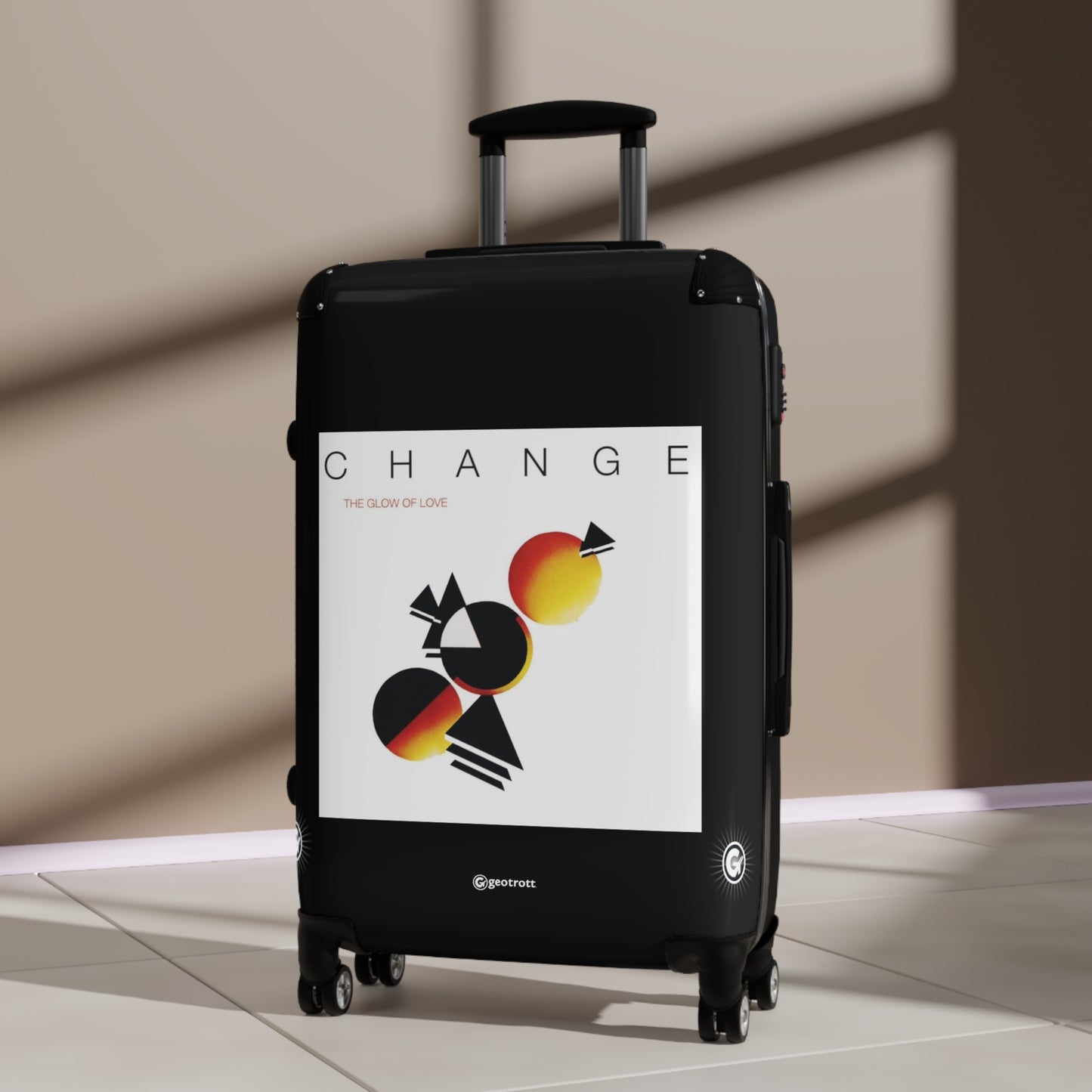 Change The Glow of Love 1980 Luggage Bag Rolling Suitcase Travel Accessories