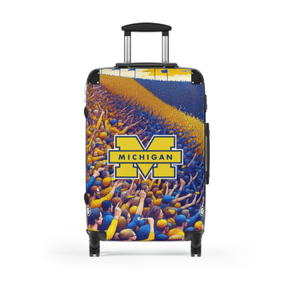 Michigan State Wolverines Football Team COLLEGE Team Luggage Bag Rolling Suitcase Travel Accessories