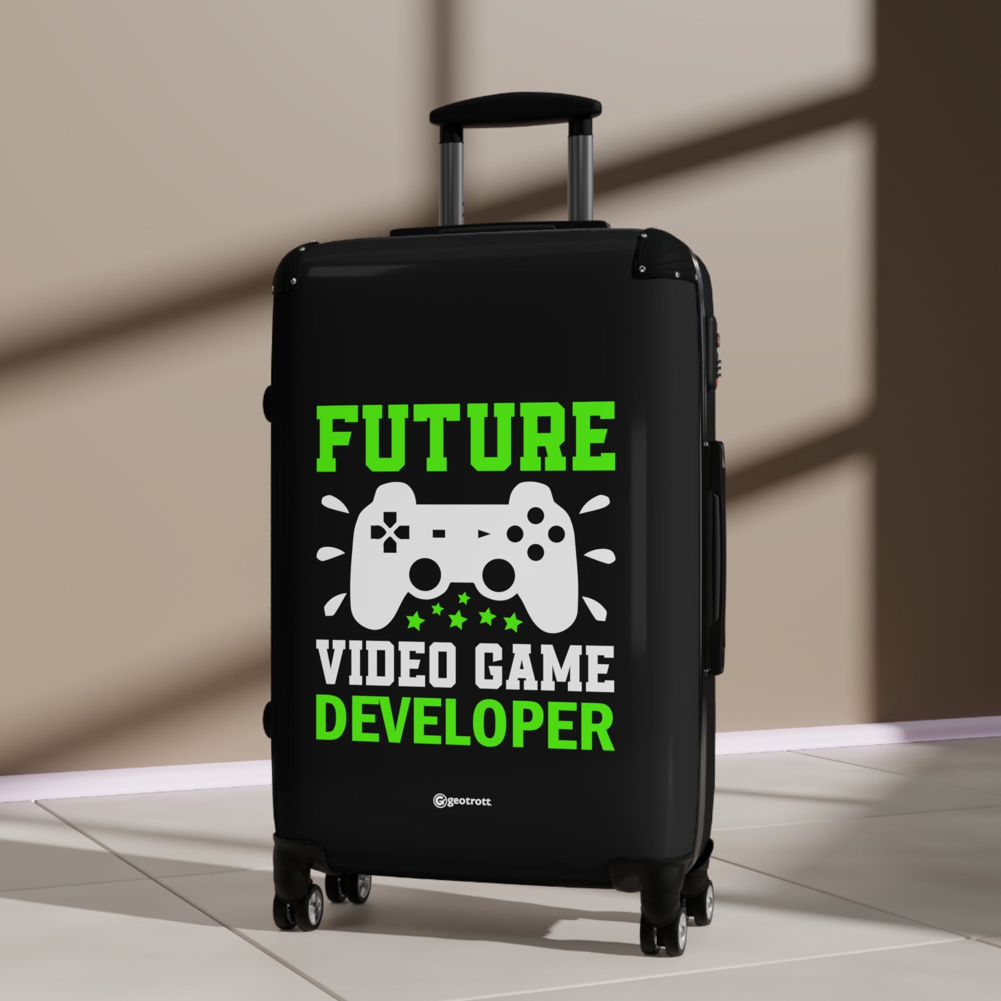 Future Video Game Developer Gamer Gaming Suitcase-Bags-Geotrott