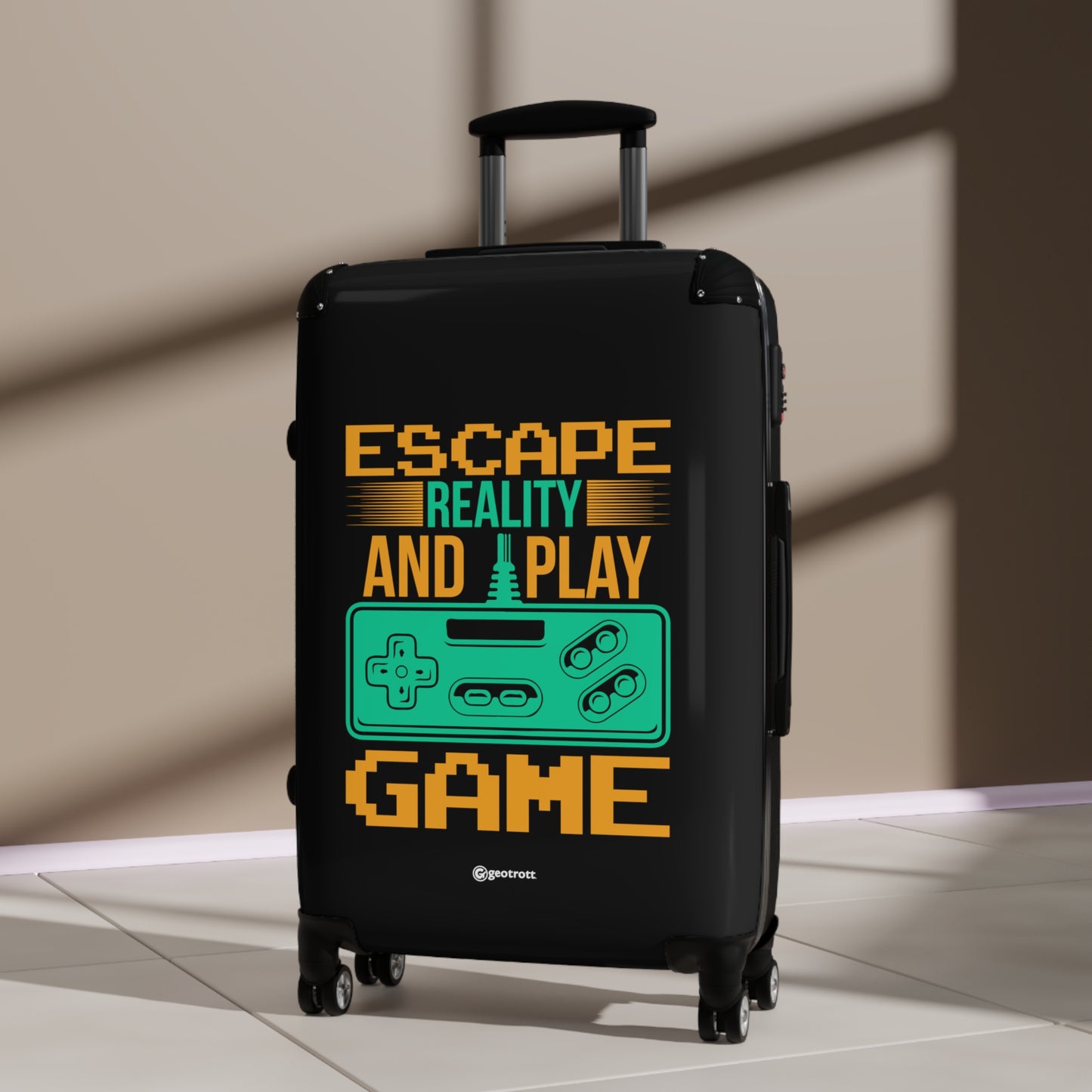 Escape Reality and Play Game Gamer Gaming Suitcase-Bags-Geotrott