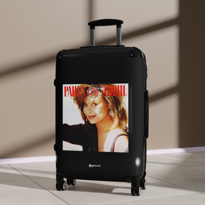 Paula Abdul Forever Your Girl Eighties Music Album Luggage Bag Rolling Suitcase Spinner